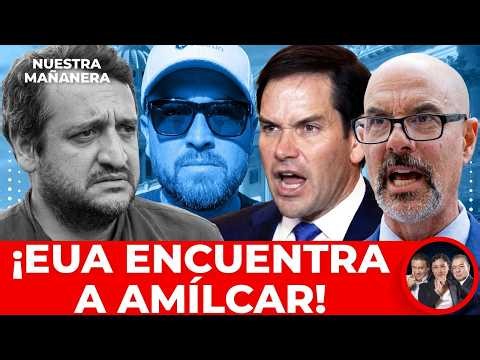 ¡LO CAZARON EN EUROPA! EUA hackea el celular de Amílcar y localiza su nuevo escondite secreto