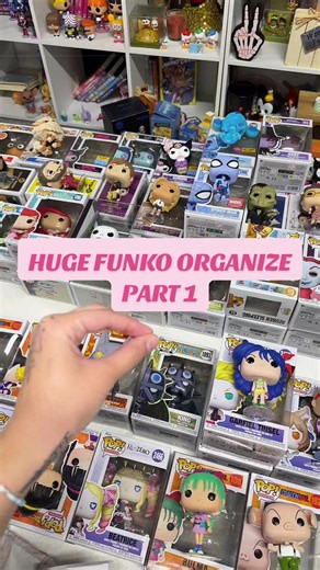 Huge Funko Pop Organize Part 1 — Funko Pop Collection Tips