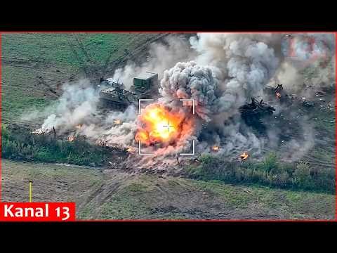 Ukrainian drones destroy Russia’s Solntsepyok rocket launcher worth $15m - Strong blast occurs