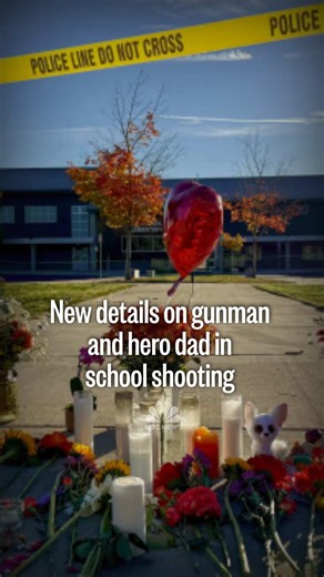 Authorities tonight are crediting a father of two who happened to be driving by the school on his lunch break when he heard gun shots, along with a teacher who threw a cell phone and tackled the gunman, for saving lives. NBC News’ Liz Kreutz reports.