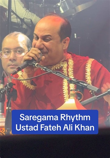Rahat Fateh Ali Khan Saregama Rhythm performance