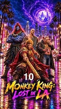 Monkey King: Lost in LA | Ep 10/35 | AI Fantasy Action Movie in English #Shorts