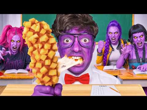 Kpop Demon Hunters Vs. School Food