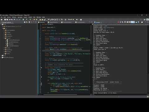 EduAssess | Java DSA Project | Examination & Result Processing System | Hackathon Presentation
