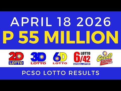 Lotto Result April 18 2026 9pm PCSO