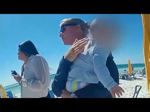 Parents Left Baby Alone On Beach For Almost An Hour, Authorities Say