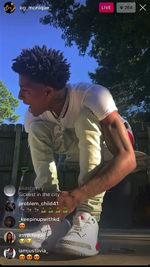 NBA YoungBoy Freestyle Demon Baby On IG Live🤯
