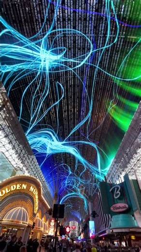 Fremont Street Experience 🎰🔥 Las Vegas After Dark!