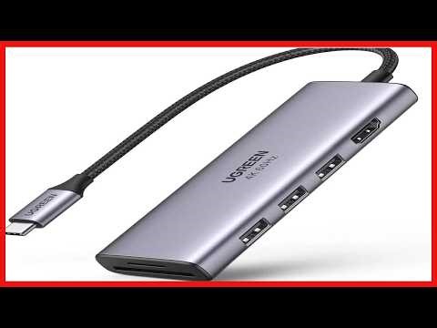UGREEN 6-in-1 USB C Hub Review: Expand Your Laptop’s Potential with 4K HDMI & Fast USB 3.0