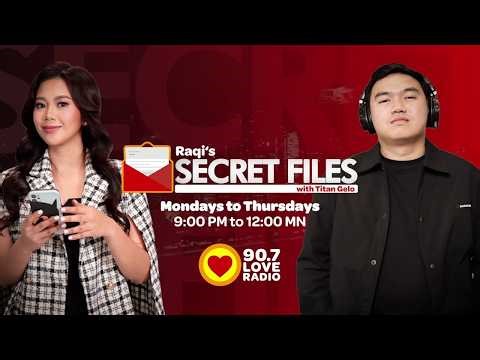 LIVE: Raqi's Secret Files with Raqi Terra & Titan Gelo | Love Radio Manila (April 29, 2026)