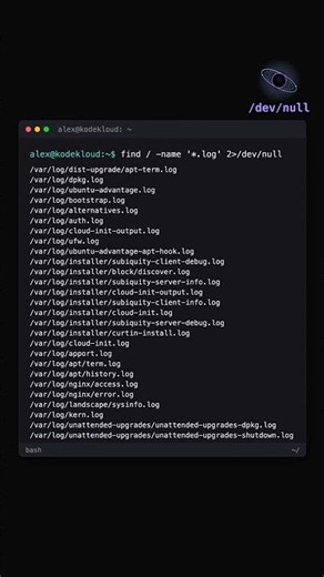 The Linux Black Hole That Eats Your Errors 🕳️