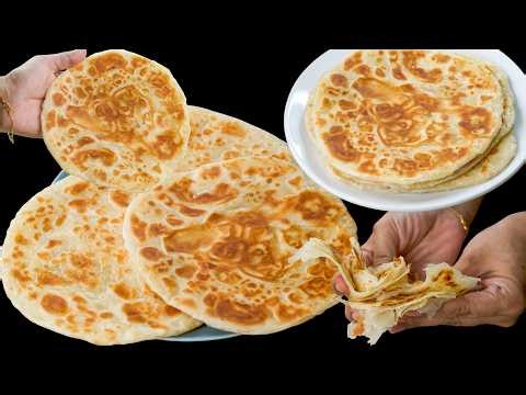 Crispy Paratha 😍 | Flaky & Layered Crispy Paratha Recipe | Easy Breakfast Recipe | N'Oven