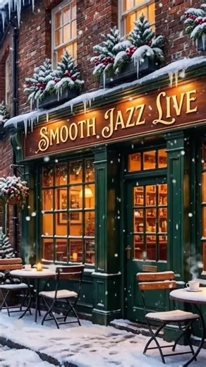 Smooth Jazz Winter Cafe #WinterJazz #ParisWinter #SmoothJazz #CozyVibes