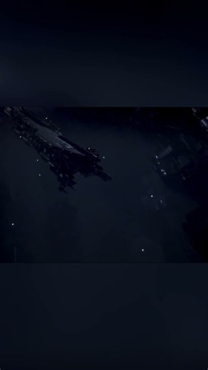 Alien Invasion: Ship Evades Fire, Descends Into Dark Chasm! #shorts