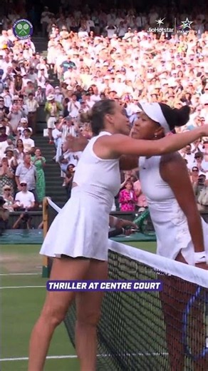 Naomi Osaka stuns the World No. 1! | #Wimbledon 2026