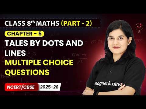 Tales by Dots and Lines - Multiple Choice Questions | Class 8th Maths (Part 2) | Chapter 5 | CBSE