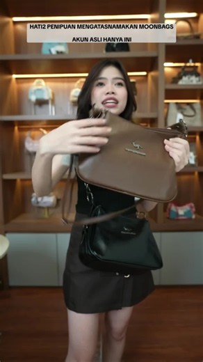 {NEW ARRIVAL} MOONBAGS Tas Bahu Wanita Shoulder Bags Include pouch brand KOSK - 7692