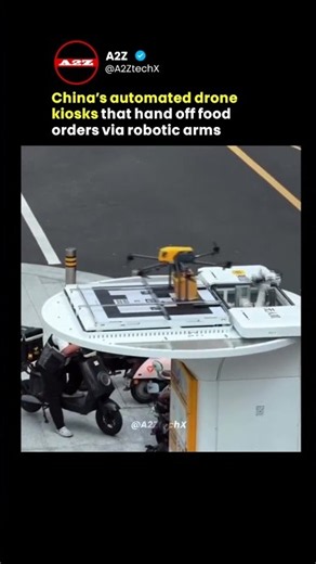 Meituan’s Drones and Robotic Arms Deliver McDonald's in 10 Minutes