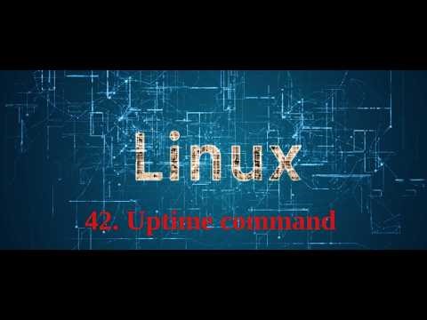 42. Uptime command in Linux | Linux crash course | Linux from beginner to expert #coding