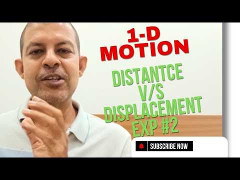 Distance vs Displacement Explained | Physics Example | NEET Preparation #class11physics