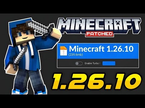 Minecraft 1.26.10 APK Download FREE 😱 | MCPE LATEST VERSION REVIEW | patched mediafire