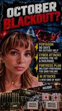 October Blackout? Pentagon's 90-Day FORTRESS Plan, Cyberattacks & AI Threats