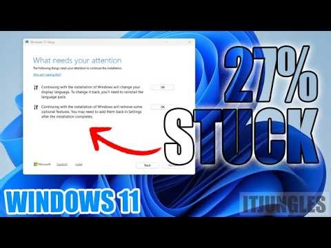 Fix Windows 11 Update Stuck at 27%