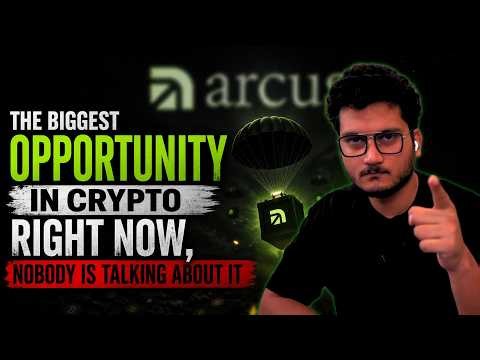 BIGGEST OPPORTUNITY IN CRYPTO RIGHT NOW! DONT MISS ARCUS Robinhood AIRDROP