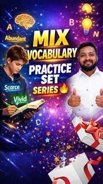 Mix Vocabulary Practice Set Series | Class 01 | Live from 21 April | English by Sanjeev Thakur