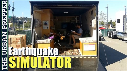 Earthquake preparedness intro: simulator tests your survival smarts