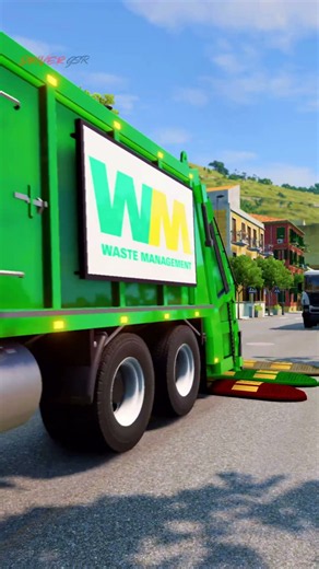 Truck vs Speedbumps | BeamNG Drive #beamngdrive #truck #speedbump #crash