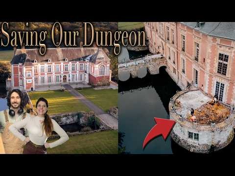 Rescuing Our 500-Year-Old Castle Moat Terrace (WATER LOGGED)