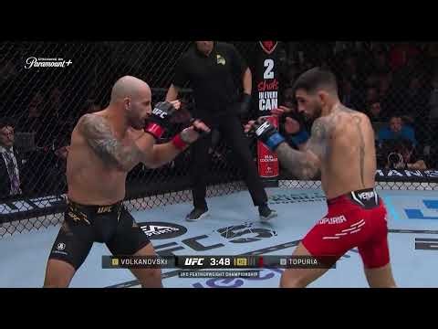 Ilia Topuria vs Alexander Volkanovski | Full Fight | UFC White House
