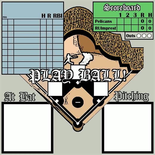 Game 488677: Pelicans @ RUImprest