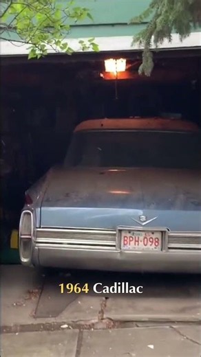 Unveiling the 1964 Cadillac DeVille: A Classic Reveal #shorts