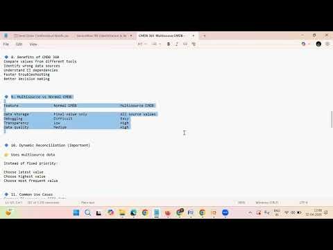 ServiceNow CMDB 360 & Multisource Explained 🔥 | Full Data Flow with IRE (CIS DF Exam + Interview)