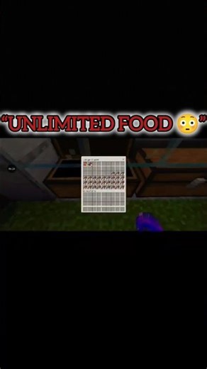 Minecraft Food Farm That Never Fails 😍 Unlimited Supply! #minecraft #gaming