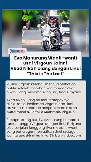 Virgoun Akad Nikah Ulang dengan Lindi, Eva Manurung Berharap Ini Jadi Pernikahan Terakhir