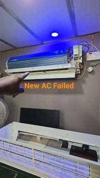 New Panasonic AC Failed? 😳 No Cooling After Installation! #shorts