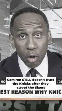 Cam'ron still isn't putting his full trust in the Knicks