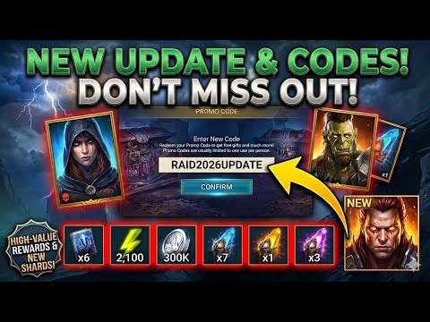 EXCLUSIVE ⚡ RAID SHADOW LEGENDS NEW CODES TODAY 🔥 WORKING PROMO CODES 2026