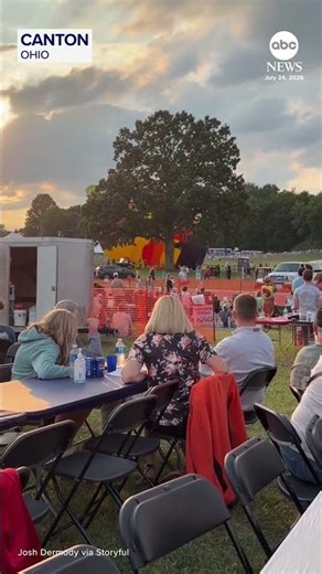 Hot air balloonists narrowly avoid disaster