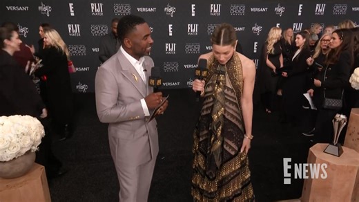 Jessica Biel spoke exclusively with Justin Sylvester on the red carpet during Live From E!: #CriticsChoice Awards. bit.ly/49riUIX | E! News