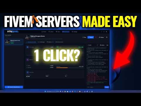 How to Make a FiveM Server in Minutes with HTN Panel