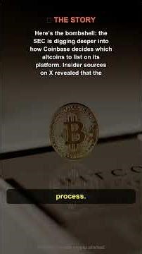 Coinbase vs SEC: Crypto Showdown Heats Up!