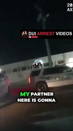 The moment she gets arrested for DUI