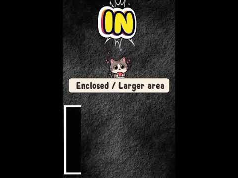 English preposition at vs in| Preposition English grammar| At vs in explained|