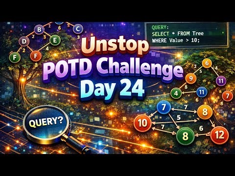 Unstop POTD Challenge Day 24 | 24/12/2025 | Dynamic Path Queries in a Weighted Tree Python Solution