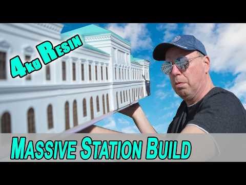 Building a Massive Train Station in Miniature — My Most Complex Model Yet