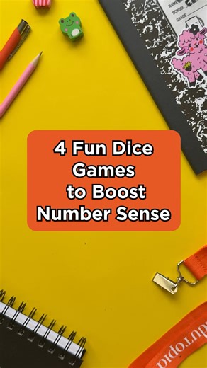 Teachers! Need quick and easy math exercises? These 4 dice games make helping students build their number sense easy to prep—and fun! ➕🎲 | Edutopia